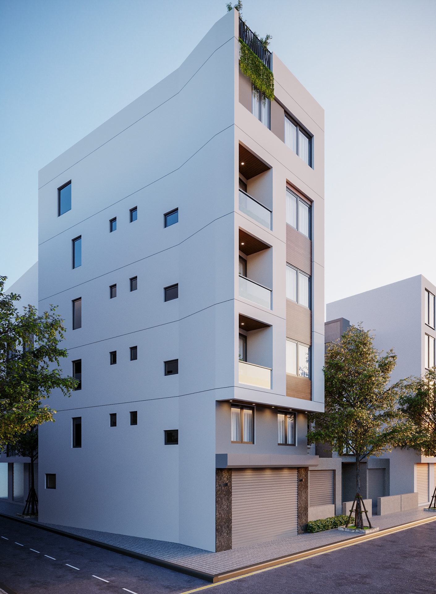 Nhà ở gia đình kết hợp cho thuê Chị Thúy - Vũ Ngọc Phan