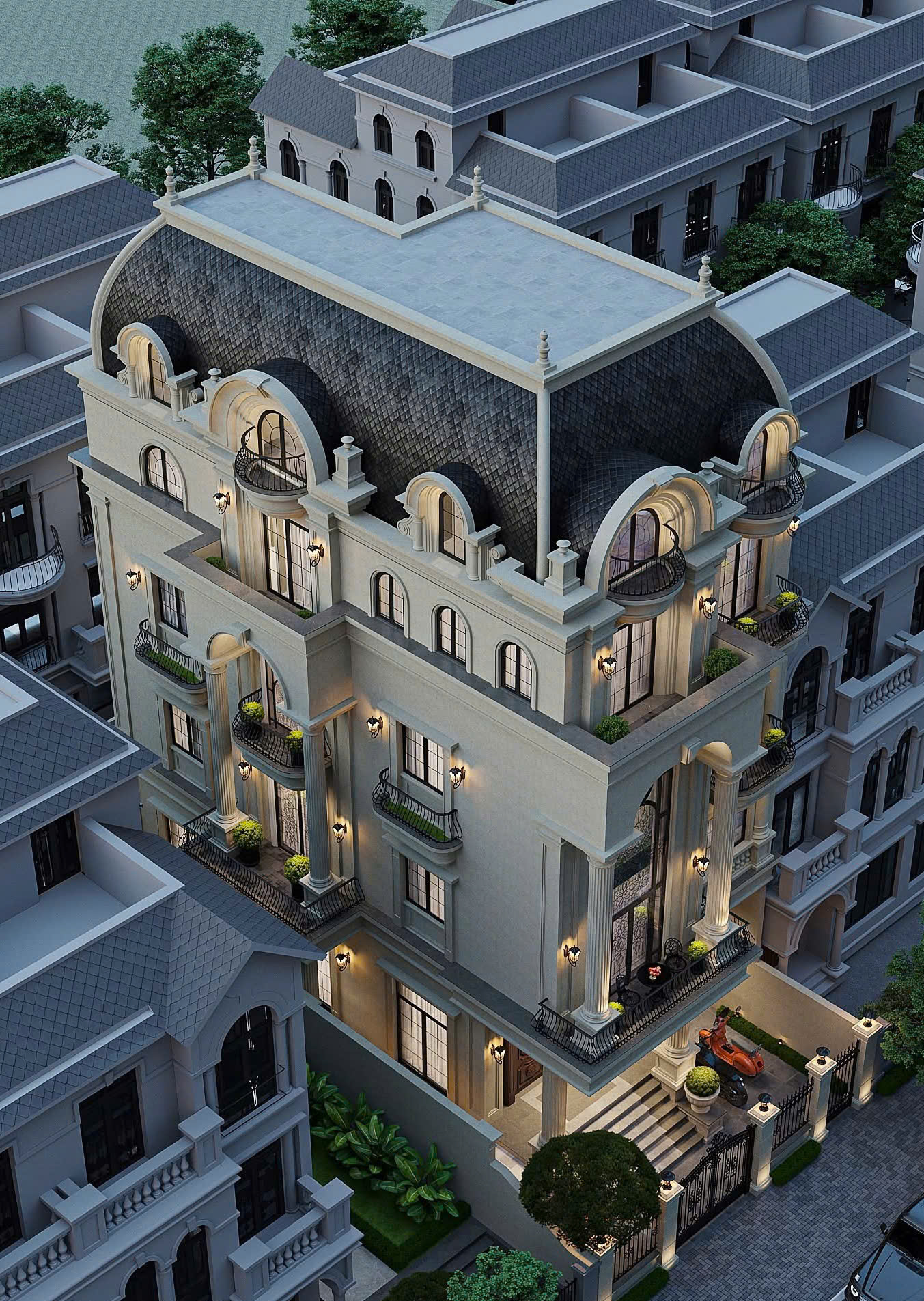 Nhà ở riêng lẻ Chị Uyên - Hai Bà Trưng