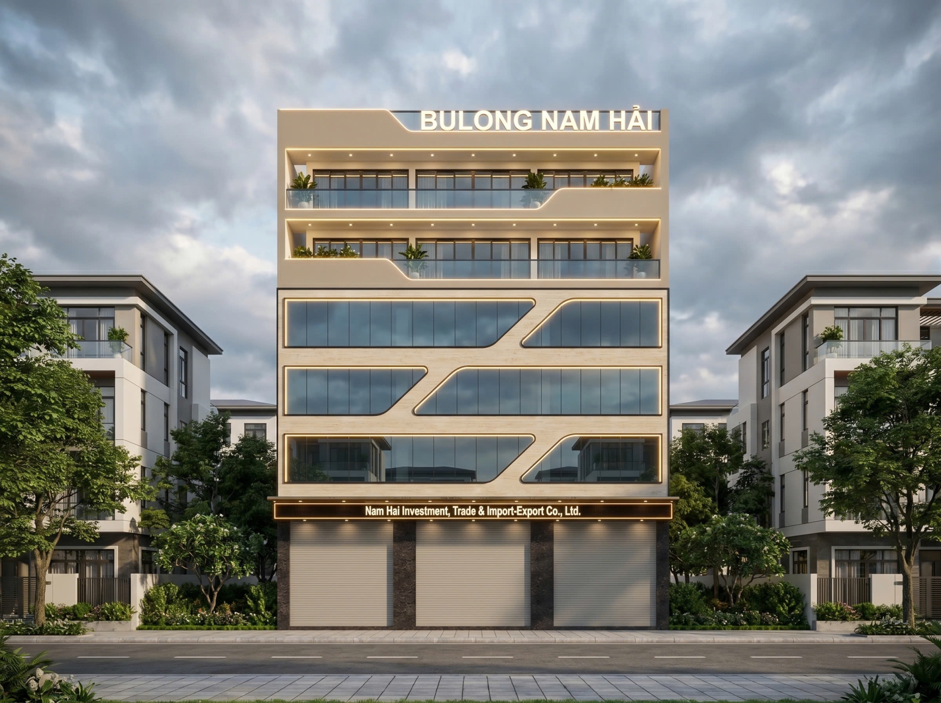 TÒA VĂN PHÒNG TRỤ SỞ BULONG NAM HẢI TẠI THANH TRÌ, HÀ NỘI – KHÔNG GIAN LÀM VIỆC HIỆN ĐẠI 2.450 M²