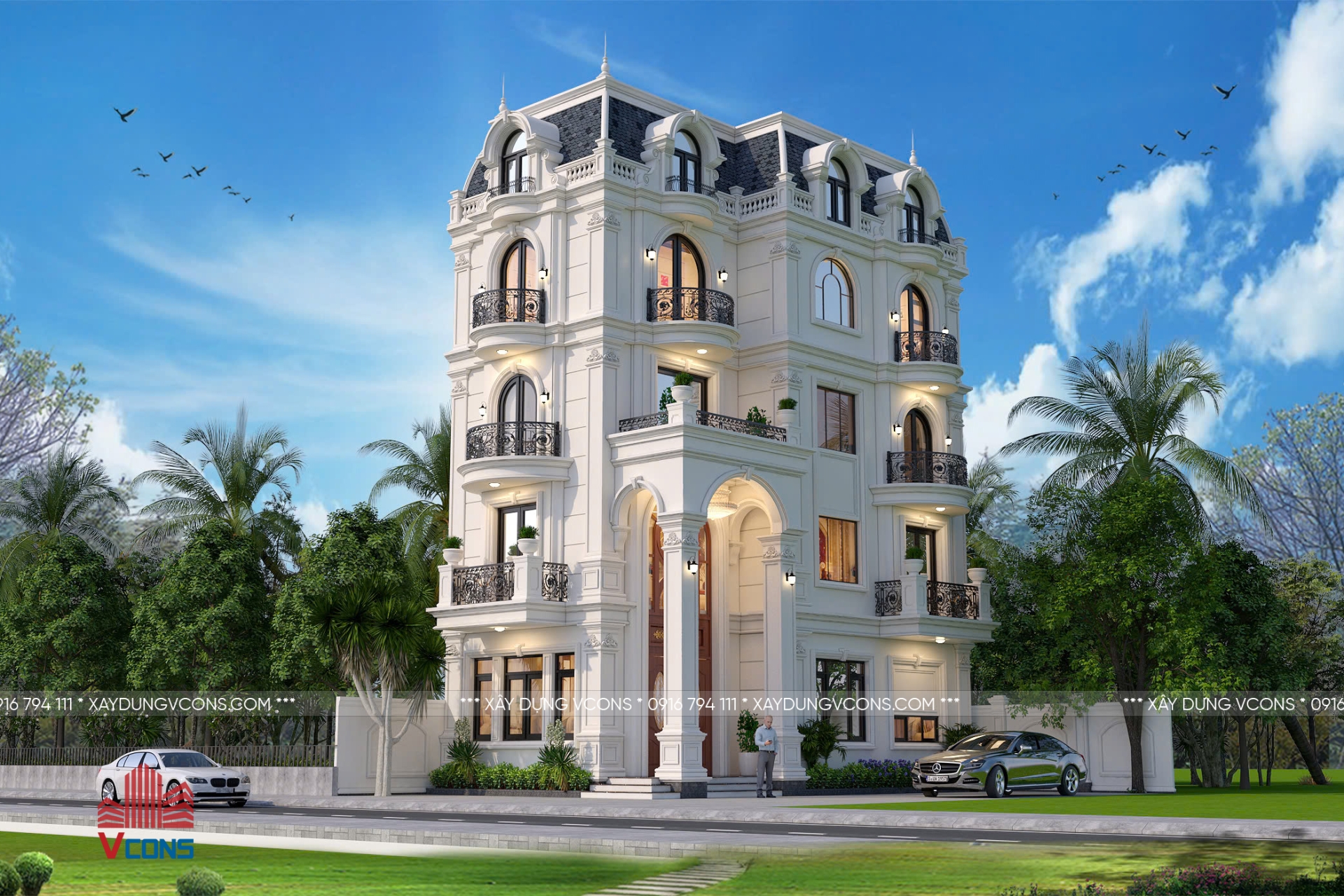 Biệt Thự Tân Cổ Điển Anh Dũng - Thanh Trì