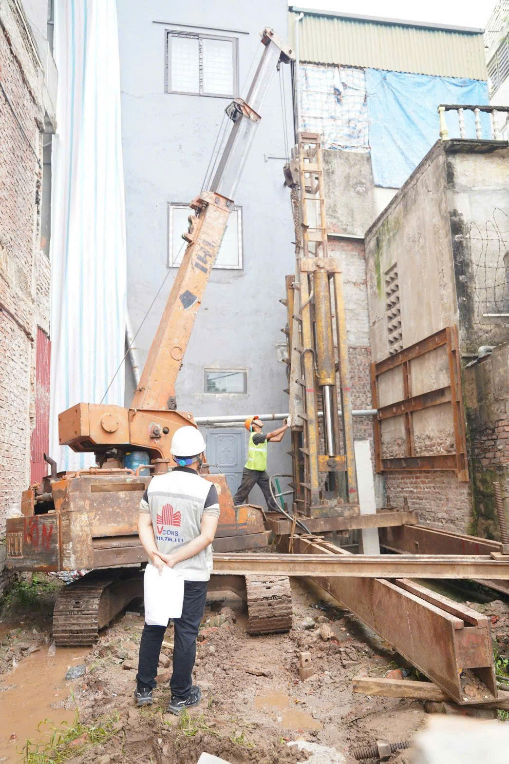 GIAI ĐOẠN HOÀN THIỆN NGOẠI THẤT CÔNG TRÌNH 780M2 | ANH CHÍ - HOÀNG MAI