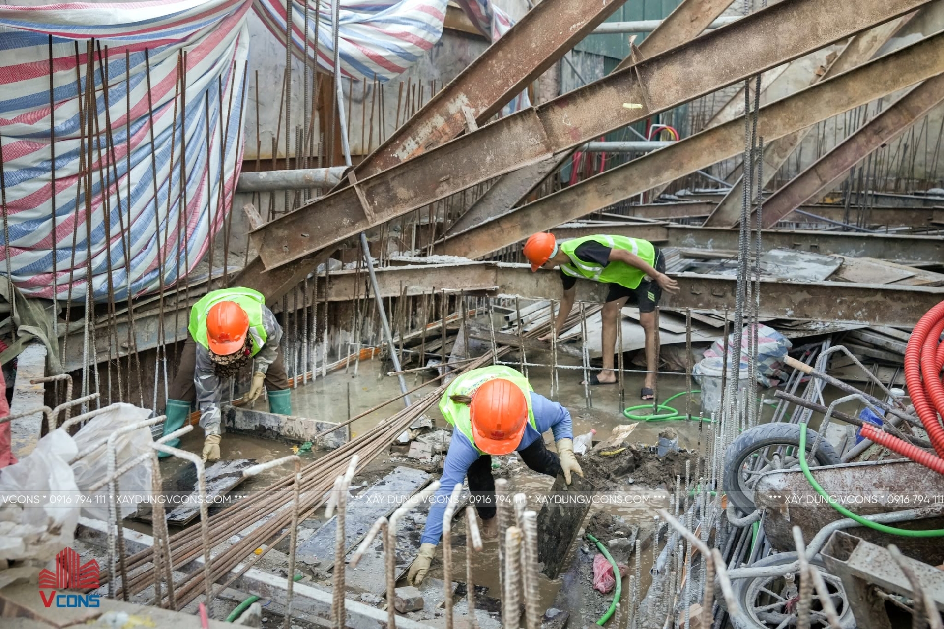 CẬP NHẬT TIẾN ĐỘ THI CÔNG CÔNG TRÌNH TRỤ SỞ CÔNG TY ARTDNA