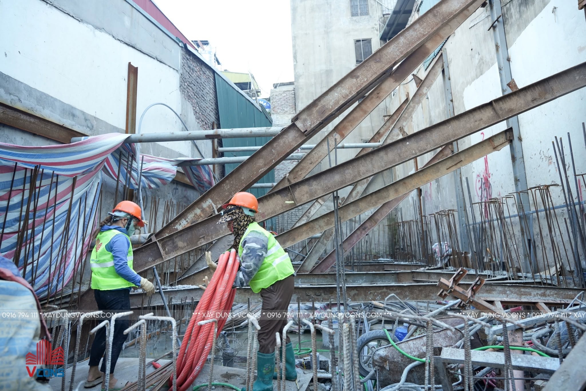 CẬP NHẬT TIẾN ĐỘ THI CÔNG CÔNG TRÌNH TRỤ SỞ CÔNG TY ARTDNA