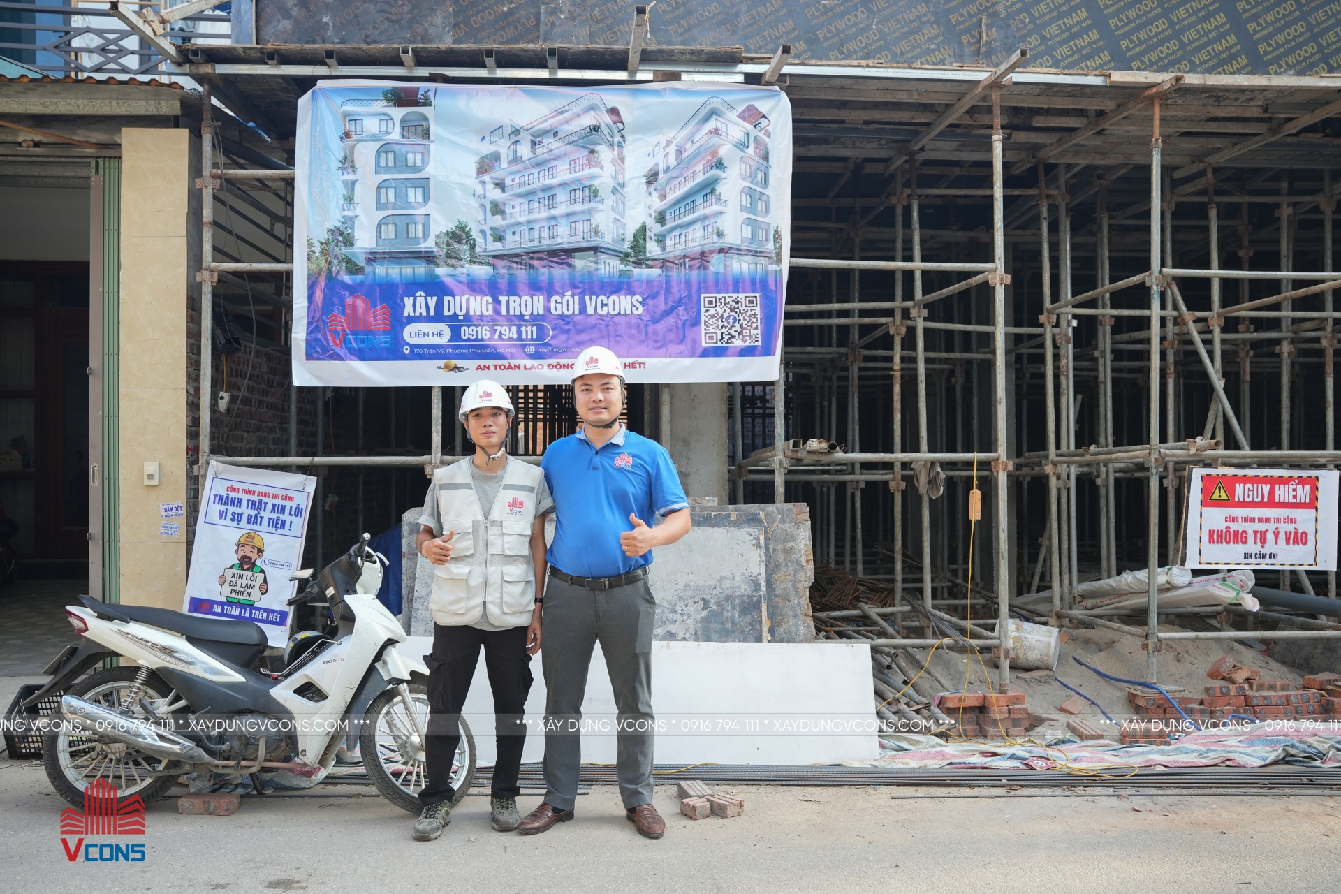 CẬP NHẬT TIẾN ĐỘ CÔNG TRÌNH CHUNG CƯ MINI 950M2