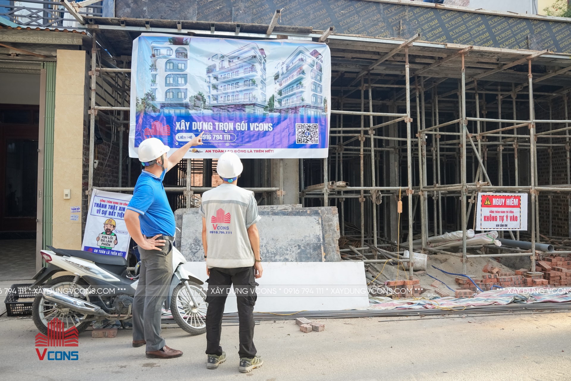 CẬP NHẬT TIẾN ĐỘ CÔNG TRÌNH CHUNG CƯ MINI 950M2