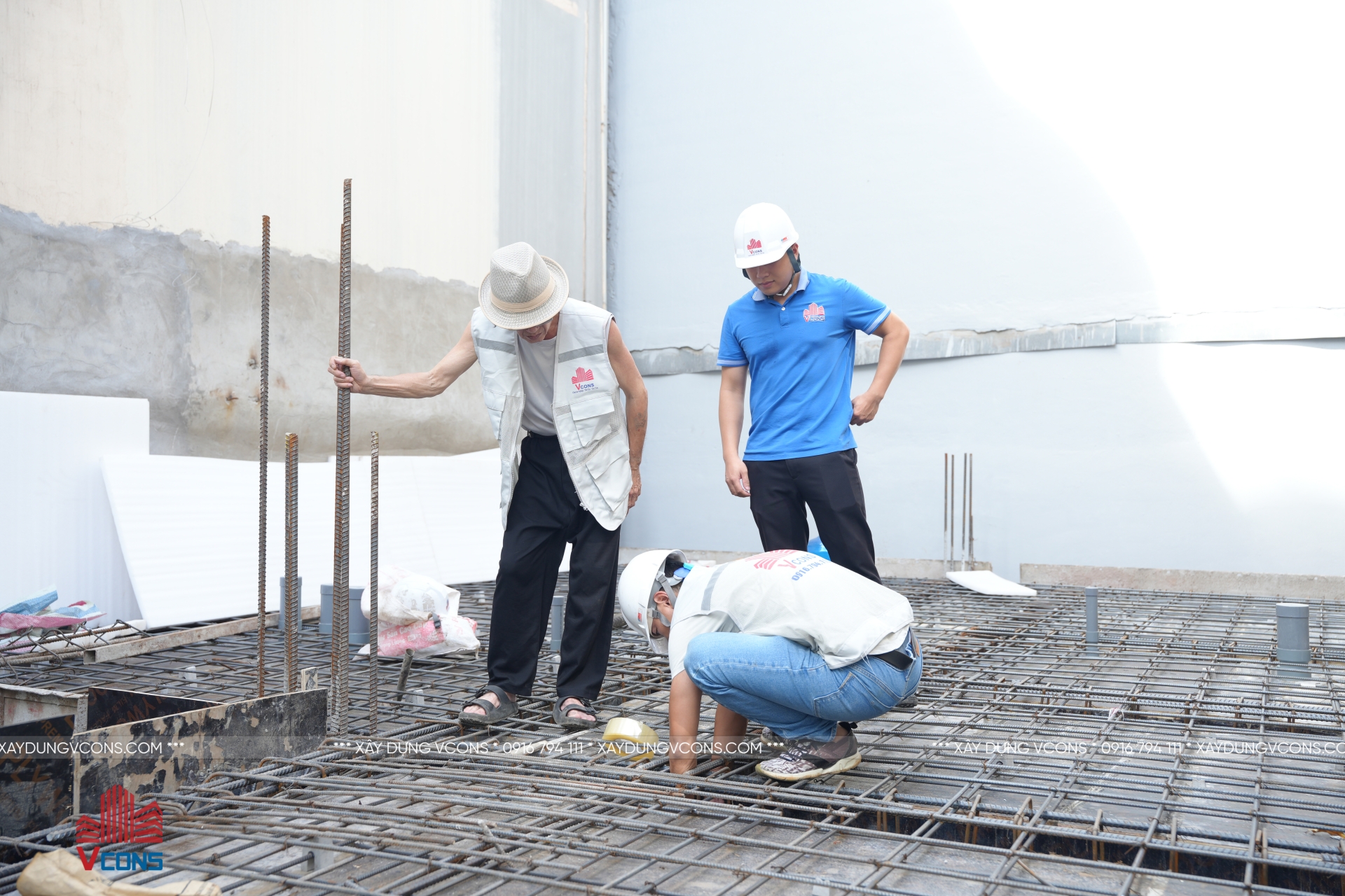 TIẾN ĐỘ THI CÔNG CÔNG TRÌNH NHÀ CHÚ KHOA – YÊN HÒA, CẦU GIẤY