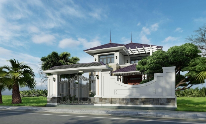 MẪU NHÀ MÁI NHẬT 4 PHÒNG NGỦ ĐẸP – HIỆN ĐẠI, TIỆN NGHI