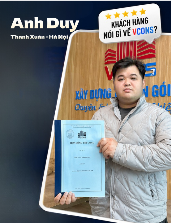 CẢM NHẬN KHÁCH HÀNG NGAY LỄ KHỞI CÔNG – ANH DUY NÓI GÌ VỀ VCONS?