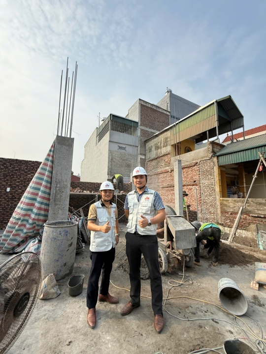 KIỂM TRA CHẤT LƯỢNG CÔNG TRÌNH NHÀ ANH SƠN (LONG BIÊN)