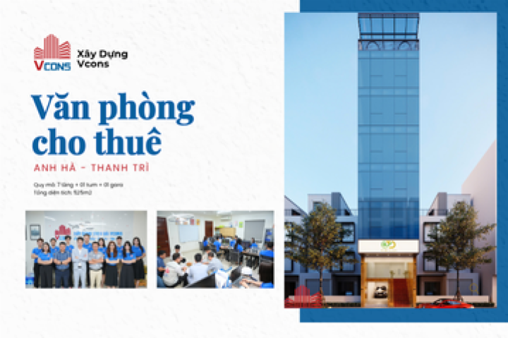 Tòa nhà văn phòng cho thuê Anh Hà - Thanh Trì (1)