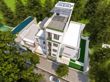 Nhà ở kết hợp cho thuê anh Hùng - Thanh Oai