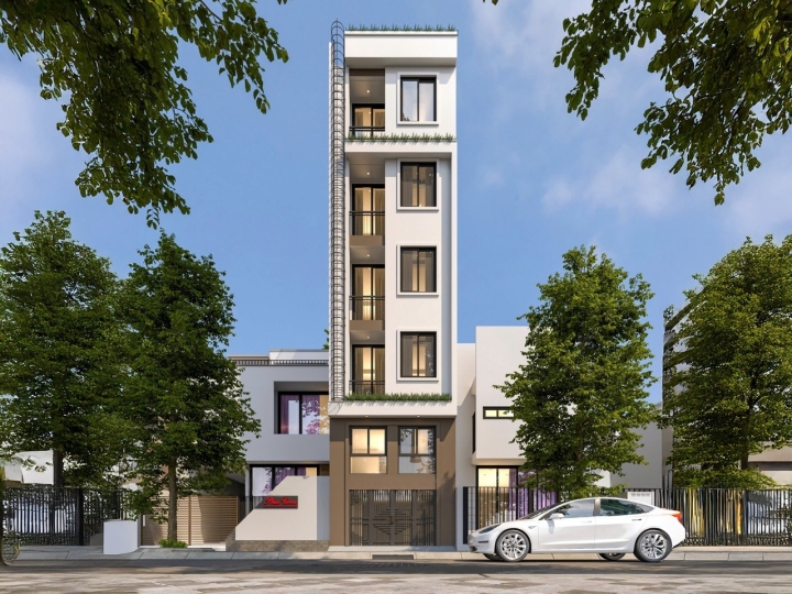 Nhà ở kết hợp cho thuê anh Hùng - Thanh Oai