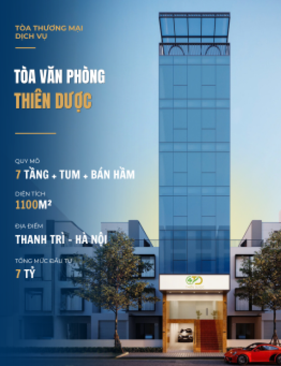 Tòa nhà văn phòng cho thuê Anh Hà - Thanh Trì (1)