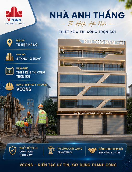 Trụ sở Công ty 2450m2 