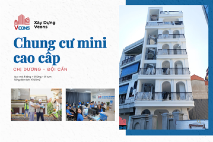Chung cư mini cao cấp chị Dương - Đội Cấn