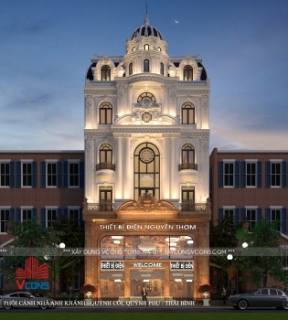 Biệt thự tân cổ điển Anh Khánh - Thái Bình