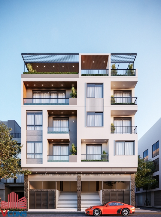 Nhà ở kết hợp văn phòng cho thuê Anh Duy - Long Biên