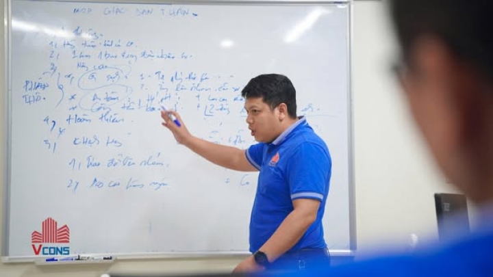 Buổi đào tạo văn hóa nội bộ công ty Vcons