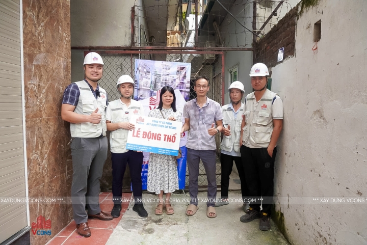 Lễ Động Thổ nhà Anh Quang - Trương Định