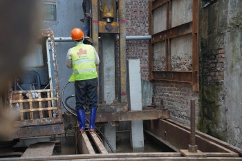 GIAI ĐOẠN HOÀN THIỆN NGOẠI THẤT CÔNG TRÌNH 780M2  | ANH CHÍ - HOÀNG MAI