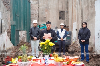 CẬP NHẬT TIẾN ĐỘ THI CÔNG CÔNG TRÌNH TRỤ SỞ CÔNG TY ARTDNA