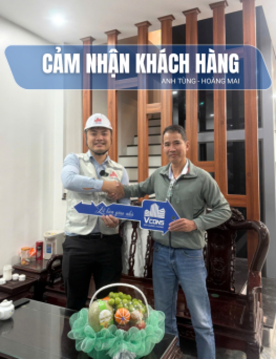 CẢM NHẬN KHÁCH HÀNG | Anh Tùng chia sẻ sự hài lòng về cam kết vật liệu và chất lượng thi công.
