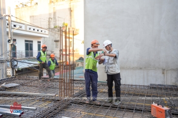 CẬP NHẬT TIẾN ĐỘ CÔNG TRÌNH CHUNG CƯ MINI 950M2