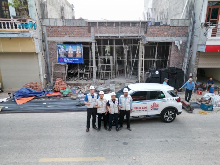 CẬP NHẬT TIẾN ĐỘ | Thi công đan thép sàn, chuẩn bị hệ sàn công nghệ vượt nhịp – nhà anh Khánh