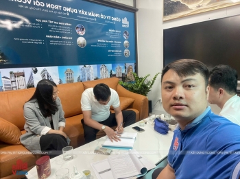KÝ HỢP ĐỒNG XÂY NHÀ TRỌN GÓI CÙNG ANH HẠNH - AN KHÁNH